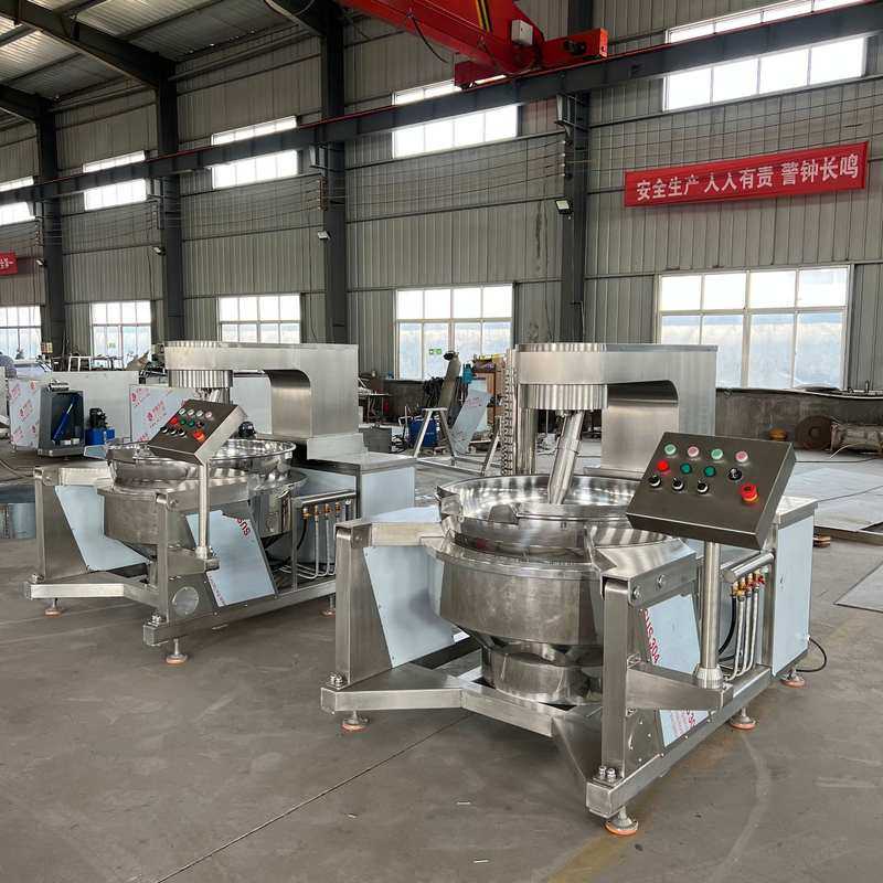 全自动炒菜机自动化中央厨房配套设备辣椒酱行星搅拌炒锅铁板烧,淘宝优惠券,粉丝福利购,淘宝优惠卷