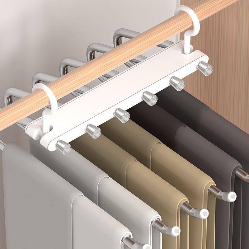 折叠裤架伸缩多功能收纳抽架裤批发不锈钢裤拉挂架多层架裤衣架钩,淘宝优惠券,粉丝福利购,淘宝优惠卷