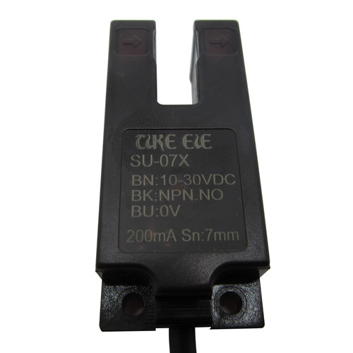 图克牌 光电开关 SU-07X 槽型U型色标传感器 可调灵敏度 - 图0