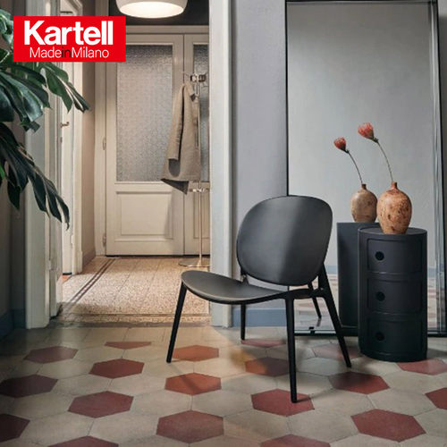 Kartell意式原装进口客厅书房简约休闲椅舒适单人椅靠背椅 BE BOP - 图0