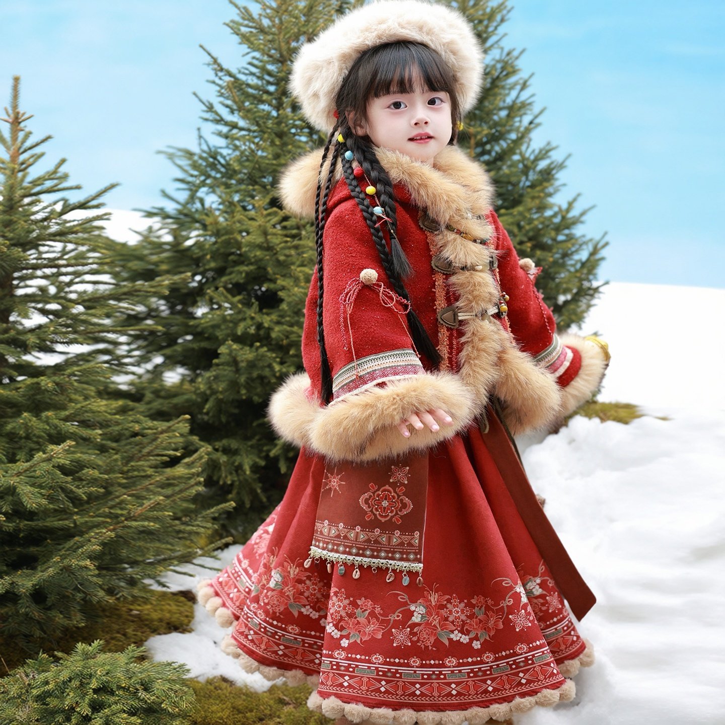 2026��ͯ������Ůͯ�����¿�������װ��ů�Ӻ�ϲ���й������� 245.9Ԫ(����ȯ)