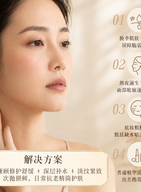 YOOEAI/养汐21支三文鱼DAN钠多肽抗皱抗初老舒缓亮肤紧致精华液