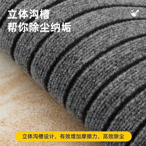 厨房地垫吸水防滑防油可擦免洗耐脏家用脚垫入户门垫进门门口地毯 - 图1