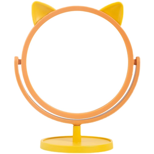 Настольное милое зеркало для школьников, котенок, популярно в интернете