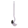 Toilet brush household soft-bristled long-handled toilet brush without dead ends, bathroom supplies wall-mounted cleaning brush durable