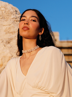 Simple Rituals25新款巴洛克三层珍珠项链高级轻奢高级感生日礼物