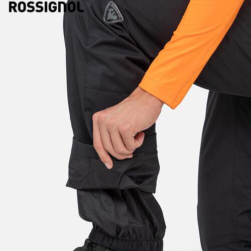 ROSSIGNOL金鸡男款滑雪背带裤P棉保暖防水单双板防风滑雪裤 - 图1
