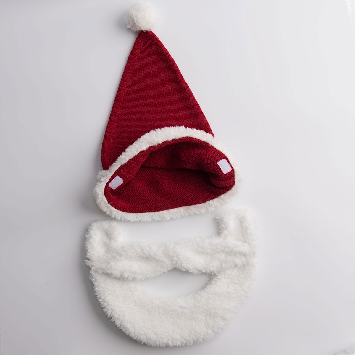 圣诞帽 Bearded Christmas hat Santa hat cosplay funny show - 图3