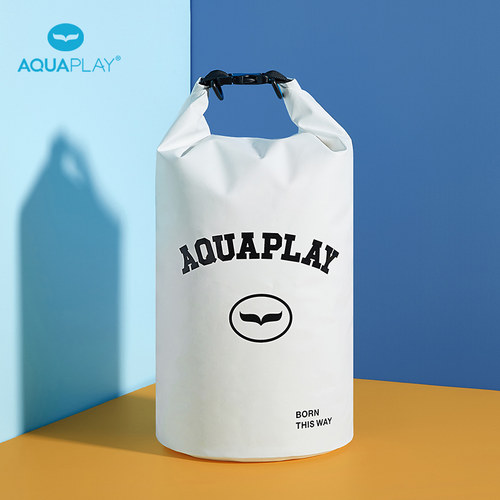 Aquaplay白色运动潜水包游泳收纳袋旅行背包箱专业装备高颜值背包 - 图0