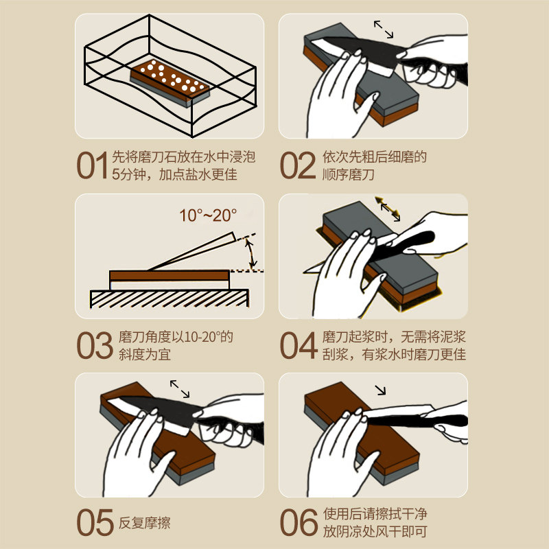 王麻子双面磨刀石家用磨刀器厨房菜刀剪刀专用磨刀神器【赠品】,淘宝优惠券,粉丝福利购,淘宝优惠卷