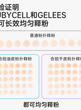blj标记合拍粉扑不易吃粉粉底液专用干湿两用干皮油皮粉丝专属