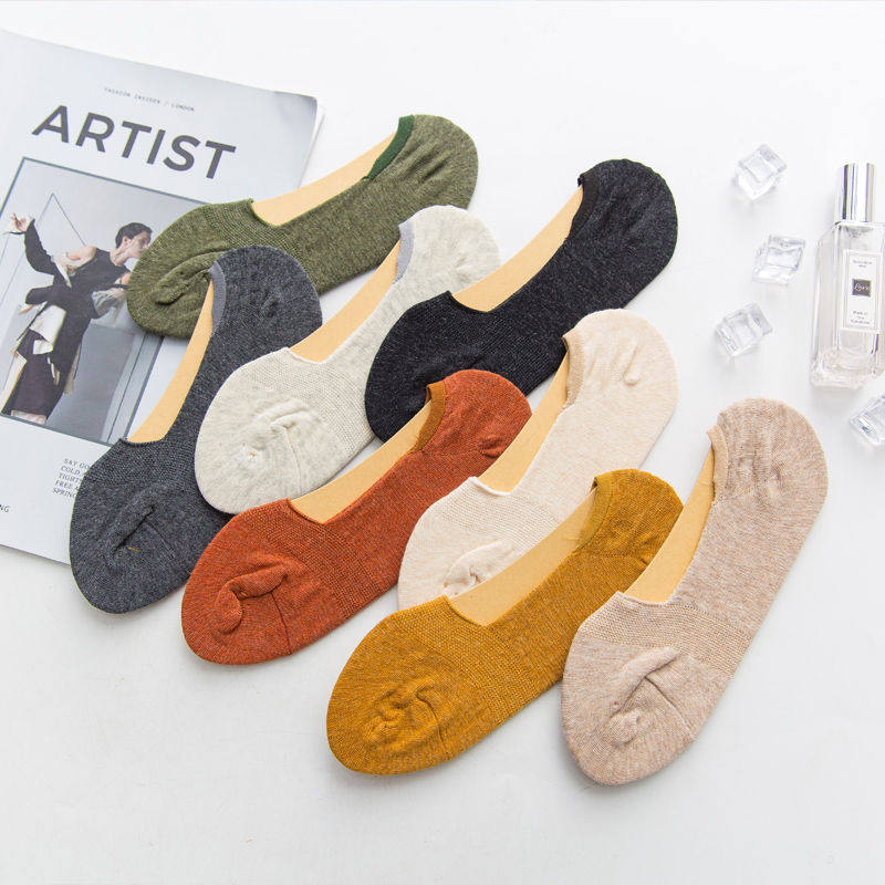 迈维莉浅口春夏可爱韩版黑色隐形袜 迈维莉短袜/打底袜/丝袜/美腿袜