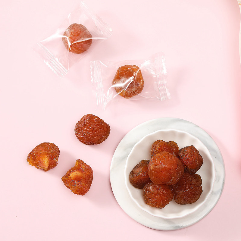 觅食哥半边梅肉雪花梅李子干水半梅 觅食哥加应子/李子