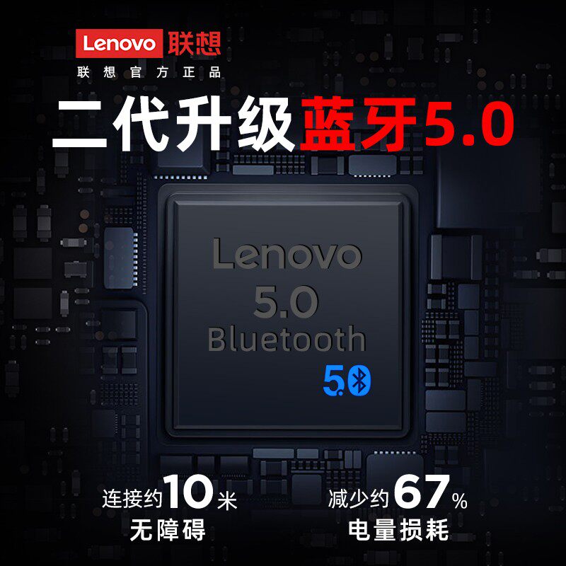 联想无线蓝牙耳机挂耳苹果华为oppo 联想华荣蓝牙耳机