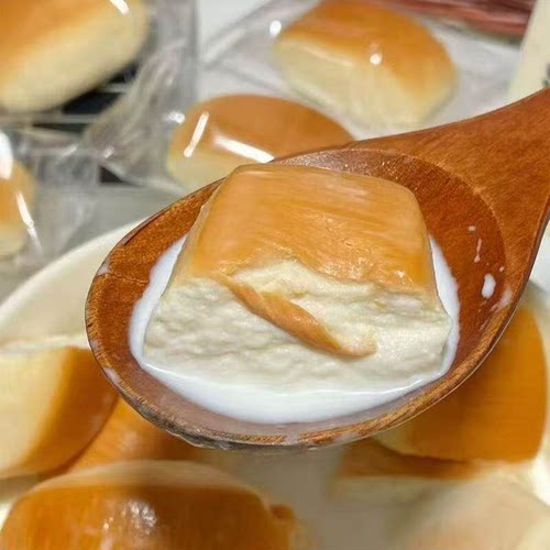 奶香小馒头儿童早餐半成品加热即食牛奶刀切宝宝速食冻面点纯手工 - 图2