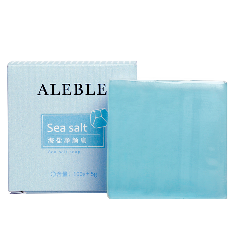 aleble清洁海盐天然清爽身体香皂 aleble身体皂