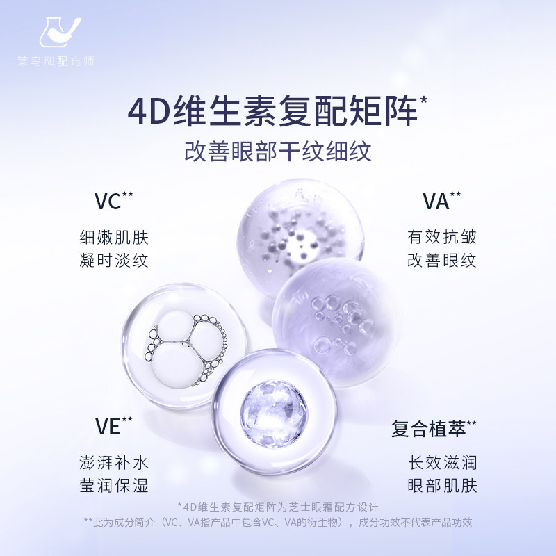  菜鸟和配方师眼霜