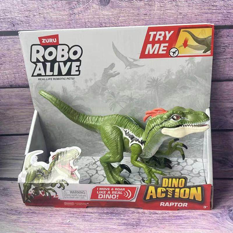 zuru正版乐波恐龙霸王龙迅猛龙翼龙仿真可动发声动物儿童玩具模型,淘宝优惠券,粉丝福利购,淘宝优惠卷
