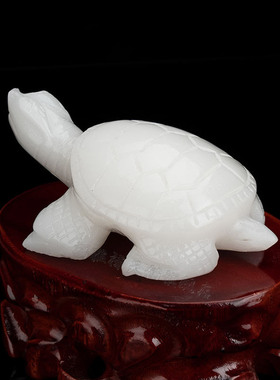 福雅禄阿富汗玉祝寿小摆件中式