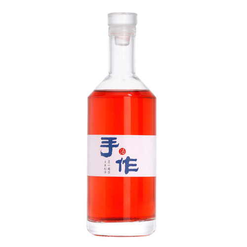 创意玻璃小酒瓶空瓶子自酿酒密封定制泡白酒瓶饮料冰咖啡瓶果酒瓶 - 图3
