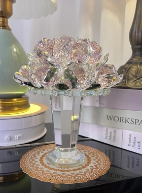 创意摆件摆件水晶轻奢