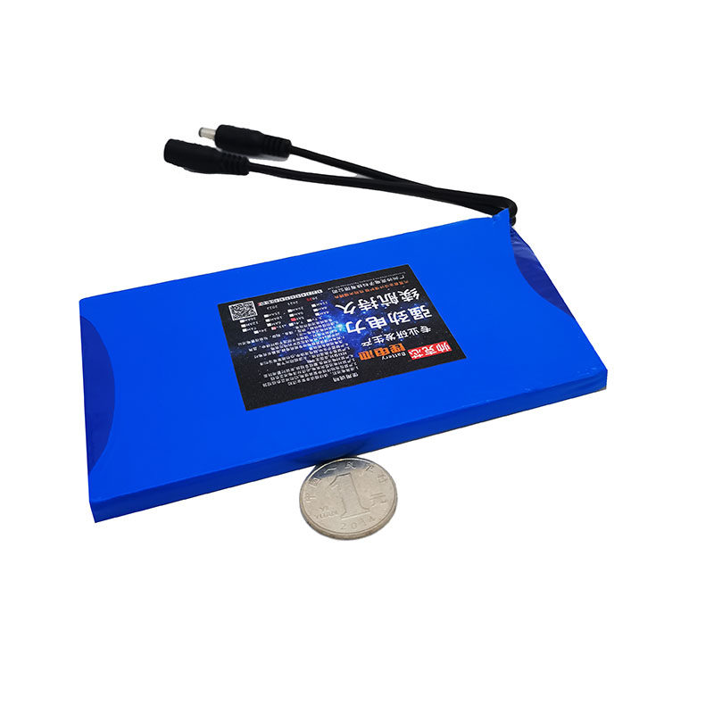 12v24v36v锂电池组超薄太阳能led灯照明充电移动车户外聚合物电源 - 图1