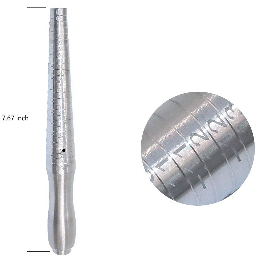 New solid ring, solid ring stick, Hong Kong, US and UK measuring ring tool stick, ring measuring adjustment stick