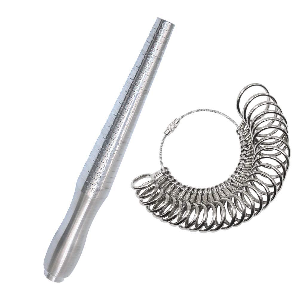 New solid ring, solid ring stick, Hong Kong, US and UK measuring ring tool stick, ring measuring adjustment stick
