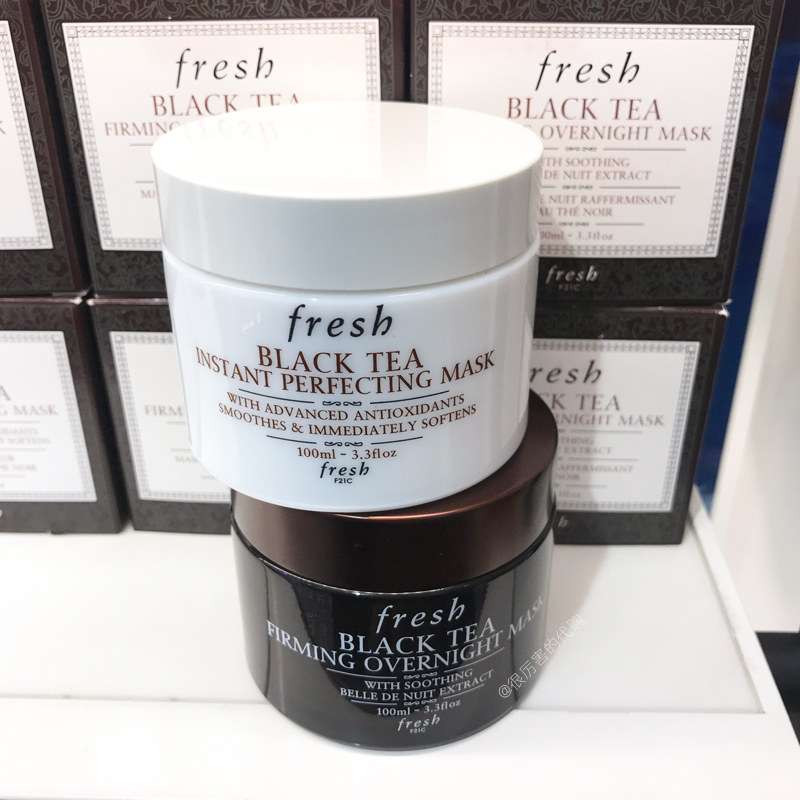 fresh馥蕾诗红茶睡眠夜间修复面膜 墨恩化妆品美甲工具