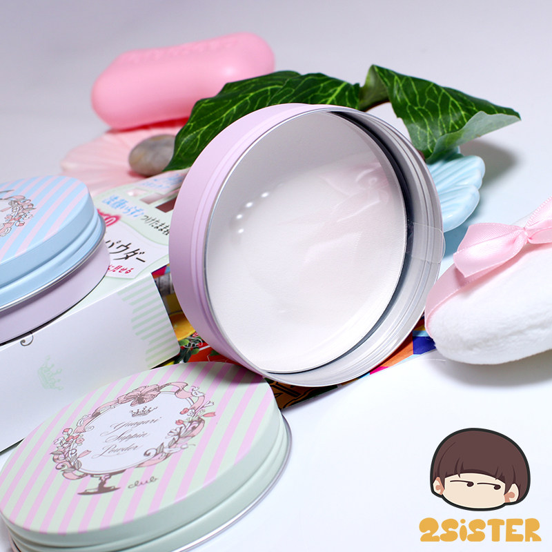 日本club出浴晚安素颜心机裸妆散粉 墨恩化妆品粉饼