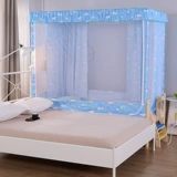 Детская розовая москитная сетка для приставной кровати для принцессы, защита при падении, увеличенная толщина