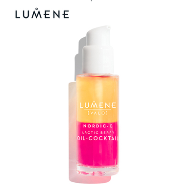Lumene优姿婷鸡尾酒精华液芬兰面部精华油补水提亮肤色修复抗氧化