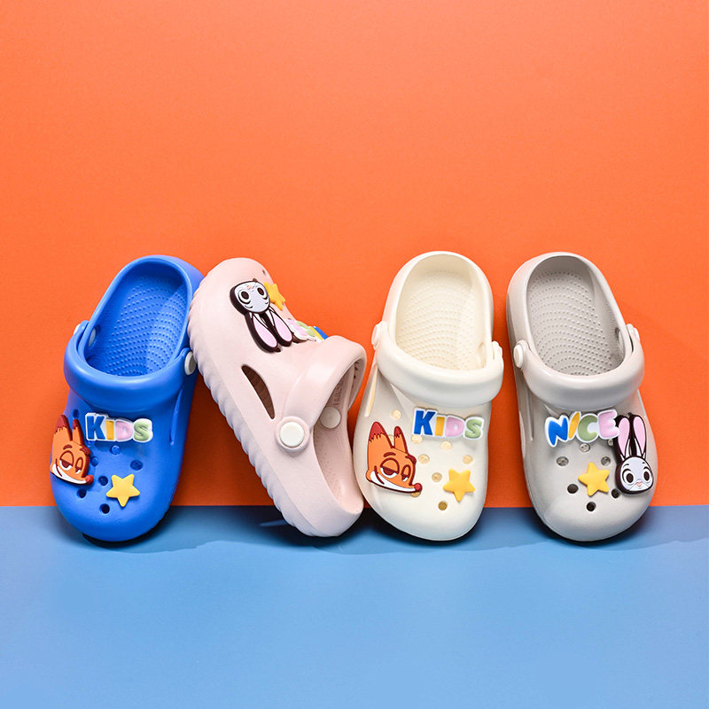 疯狂动物城儿童洞洞鞋女童拖鞋女孩宝宝小童夏新款居家外穿沙滩鞋,淘宝优惠券,粉丝福利购,淘宝优惠卷