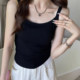 Versatile Threaded White Camisole Women's 2026 New Style
