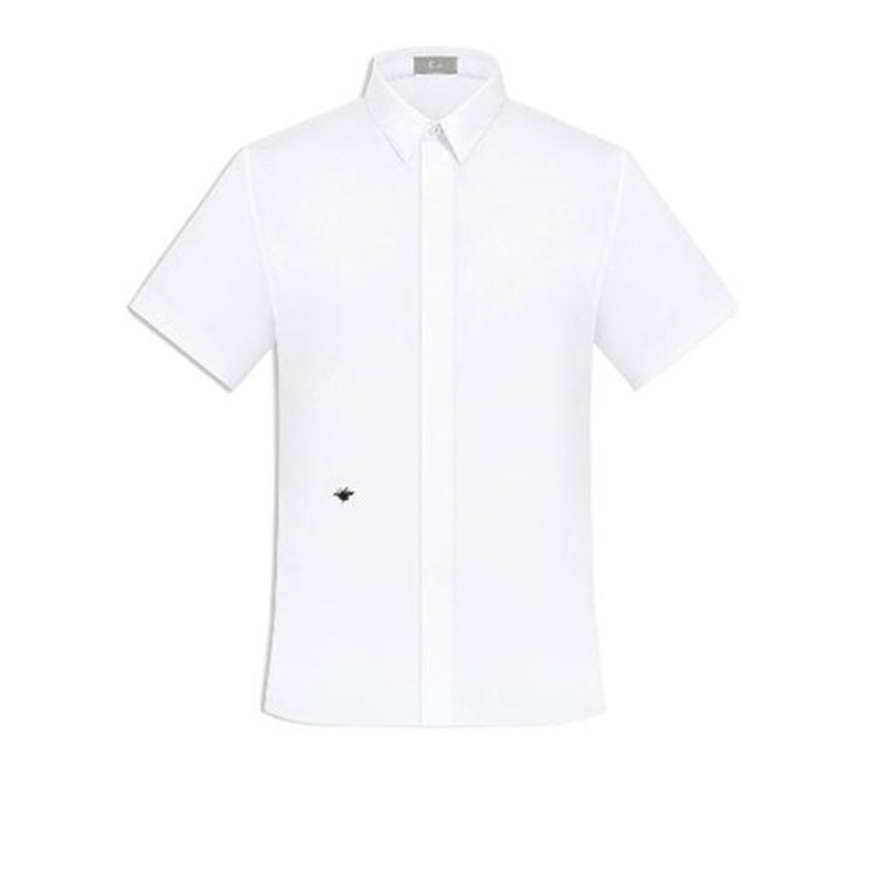 dior /迪奥男士棉质蜜蜂刺绣衬衫 美欧汇奢海外衬衫