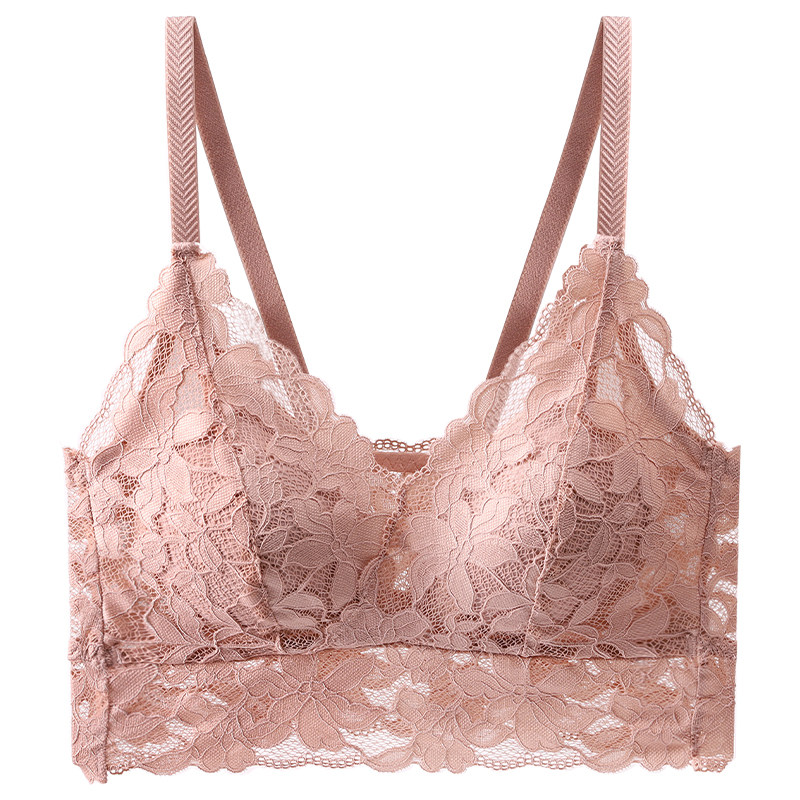 无钢圈背心式一体式吊带美背裹胸罩 柚米茜茜文胸