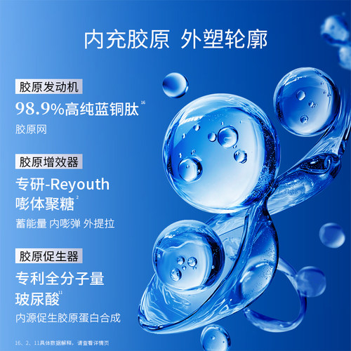凌博士蓝铜胜肽次抛精华液全分子量玻尿酸补水紧致抗皱舒缓正品 - 图2