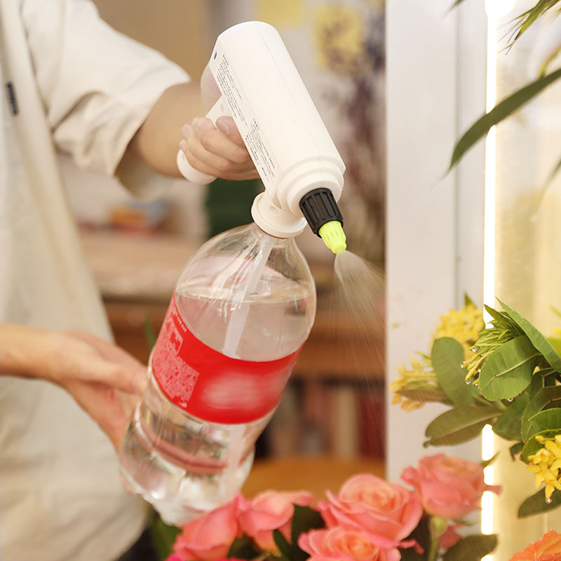 自动电动喷壶浇花浇水壶喷水壶洒水壶喷壶消毒家用浇花多功能定时 - 图2