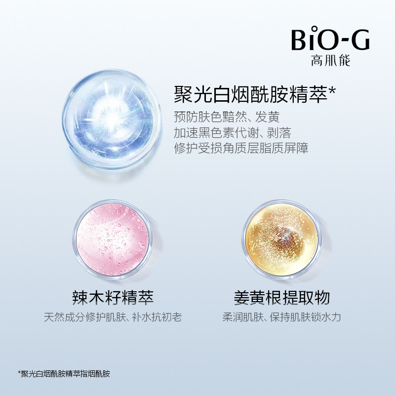 韩束biog高肌能聚光白精华烟酰胺 biog高肌能液态精华