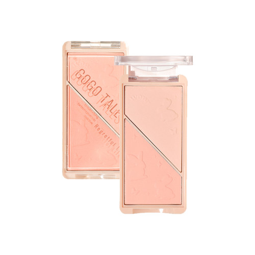 GOGO TALES戈戈舞元气柔雾腮红盘裸妆哑光自然胭脂晒红色膨胀色女 - 图3