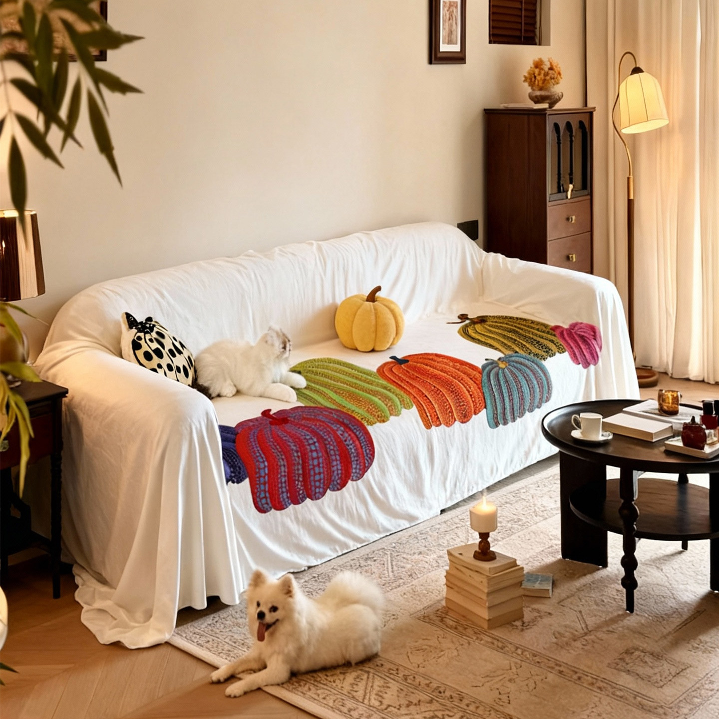 毛绒沙发盖布轻奢高级感现代毯子真皮沙发垫冬加厚防滑新款沙发巾