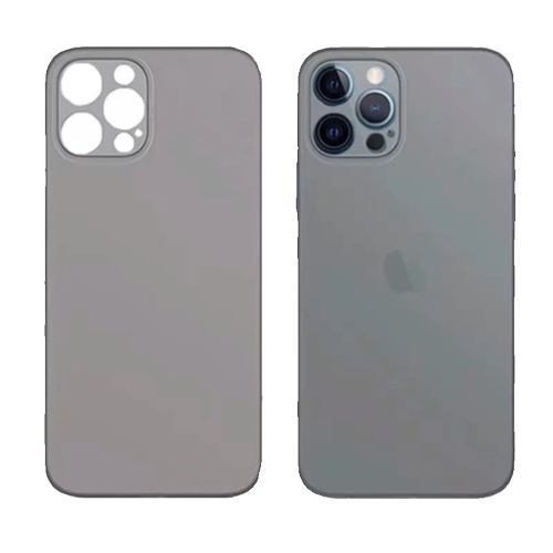 iPhone15/14超薄磨砂壳13手机壳11防指纹xr保护套promax软xs全包镜头78简约plus半透明12裸机感防摔14por硬壳 - 图3