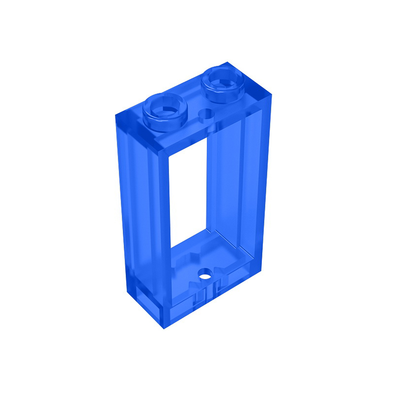 [高砖积木]小颗粒1x2x3窗框GDS-782兼容60593建筑模块零散件-图0