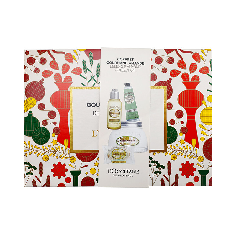 法国欧舒丹甜扁桃圣诞套装礼盒香皂 VitaBeauty个护海外护手霜