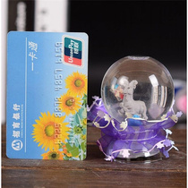 Dragon Cat Luminous Water Crystal Ball Music Box Girl 8 Sound Box Seven New Years Eve Birthday Gifts Boys Graduation Gifts