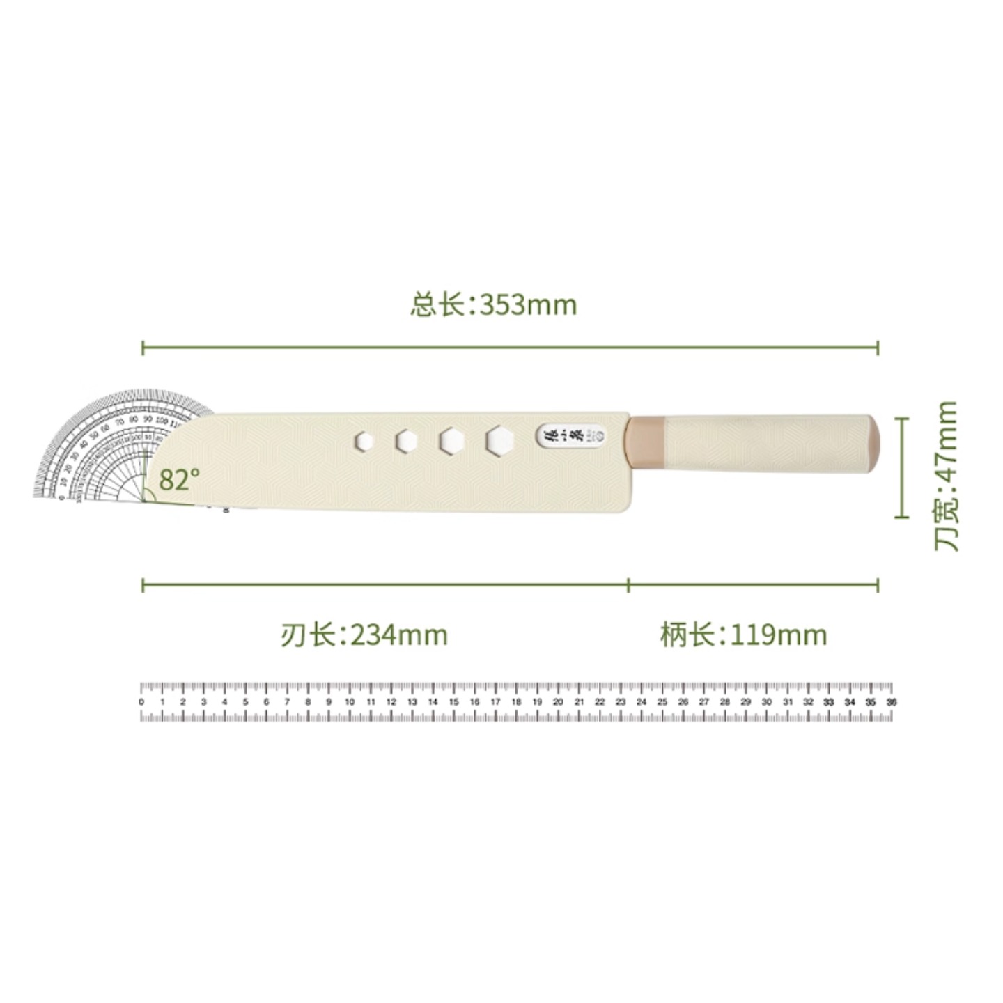 张小泉家用面包刀切三明治刀吐司贝果水果锯齿刀烘培蛋糕切片刀具 - 图3
