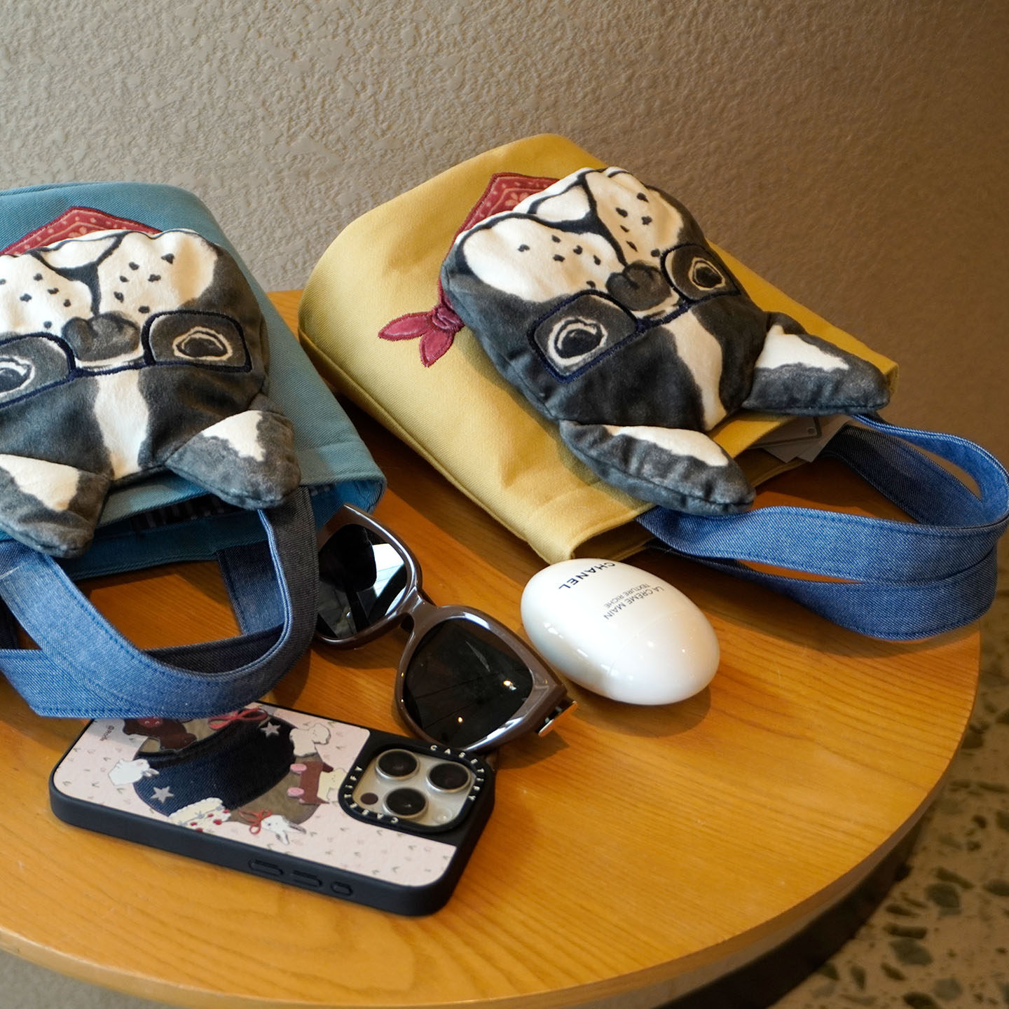 新款大脸保罗帆布包女手提水桶包可爱立体小狗遛弯包出口正品,淘宝优惠券,粉丝福利购,淘宝优惠卷