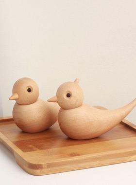 以爱围家 丹麦柚木猴子实木客厅摆件北欧家居软装挂件墙生肖礼物