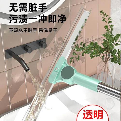 魔术扫把刮地板清理扫帚扫地矽胶地刮浴室化妆室扫头发家用刮水器 - 图2