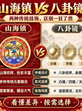 【已祝福发出】铜山海镇八卦挂件